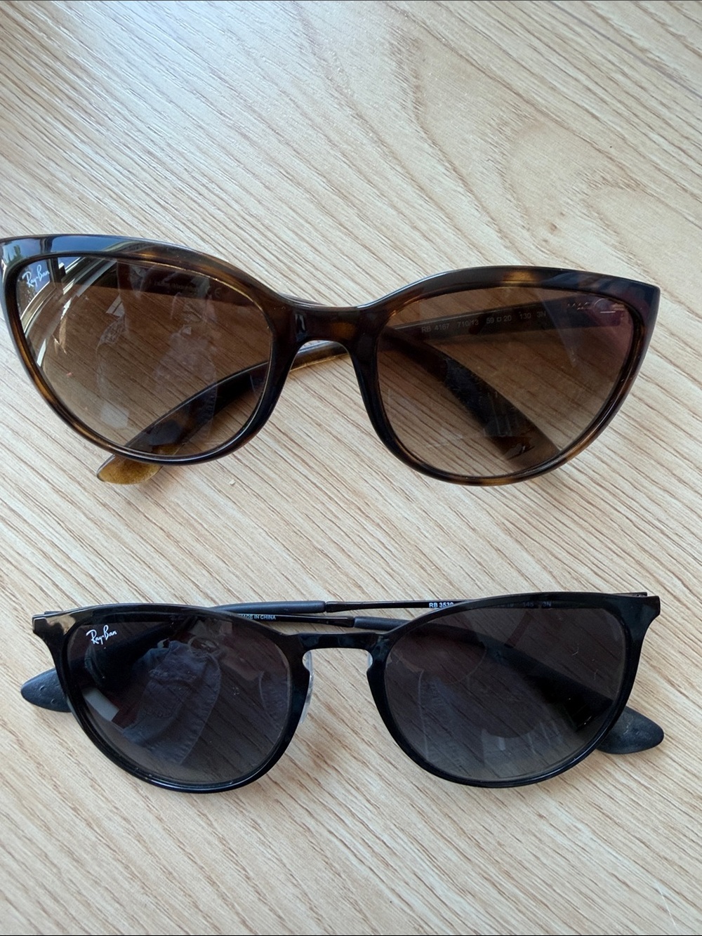 NWT Ray-ban RB4167 & RB3539 Sunglasses bundle Returns